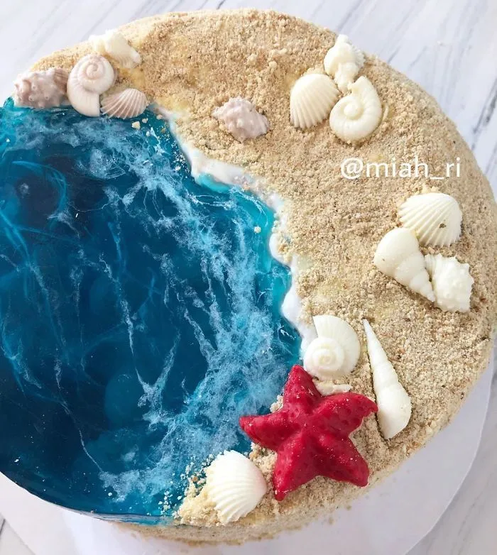 Bakers Are Topping Each Other By Creating Cakes That Look Like Paradise Islands (30 Pics)