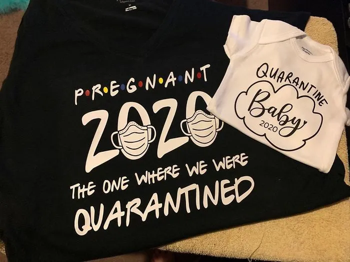 33 Couples That Failed At Social Distancing And Revealed These "Quarantine Baby" Announcements