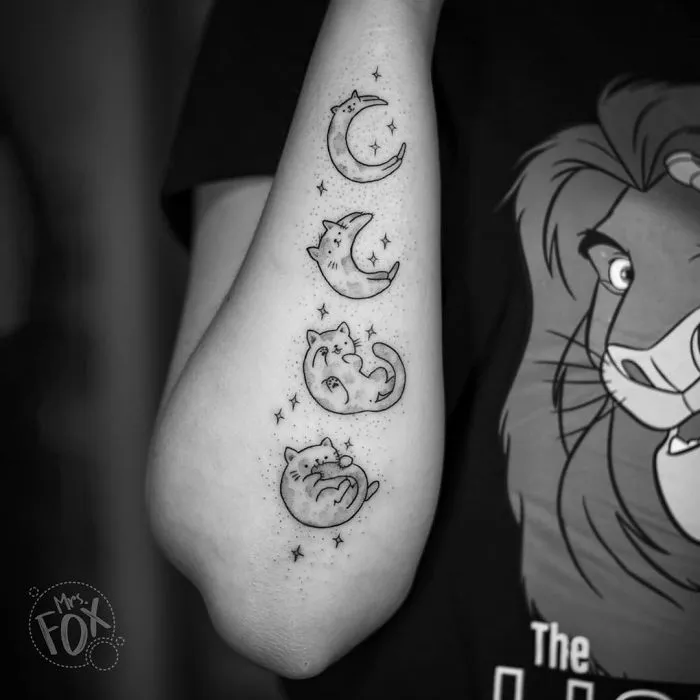 40 People Who Got Absolutely Awesome Cat Tattoos