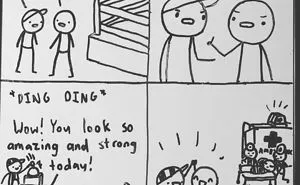 Dad Finds His 14-Year-Old's Comics Funny So He Decides To Post Them Online, And People Are Praising His Humor