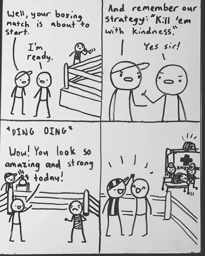 14-Year-Old-Draws-Comics-On-Whiteboard-Jakes-Door