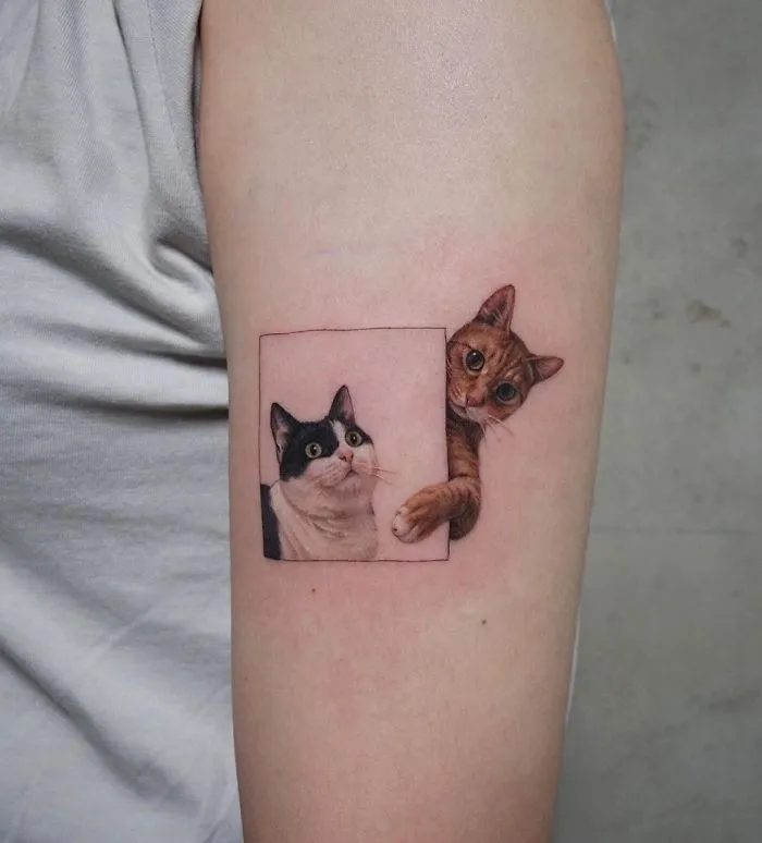 40 People Who Got Absolutely Awesome Cat Tattoos