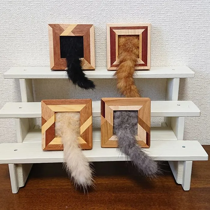 Here Are 30 Of This Japanese Felt Artist's Cutest Cat Frames