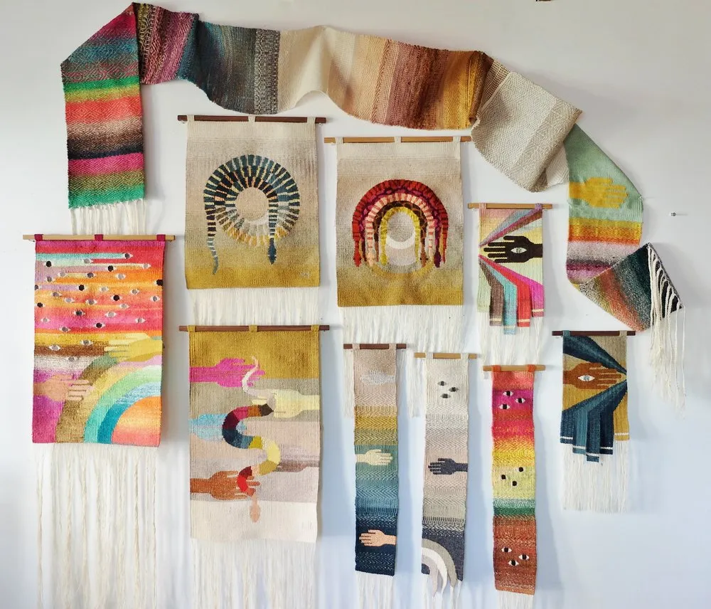 Natalie Novak Is A Total Yarn Wizard ... Her Tapestry Weavings Are Stunning!
