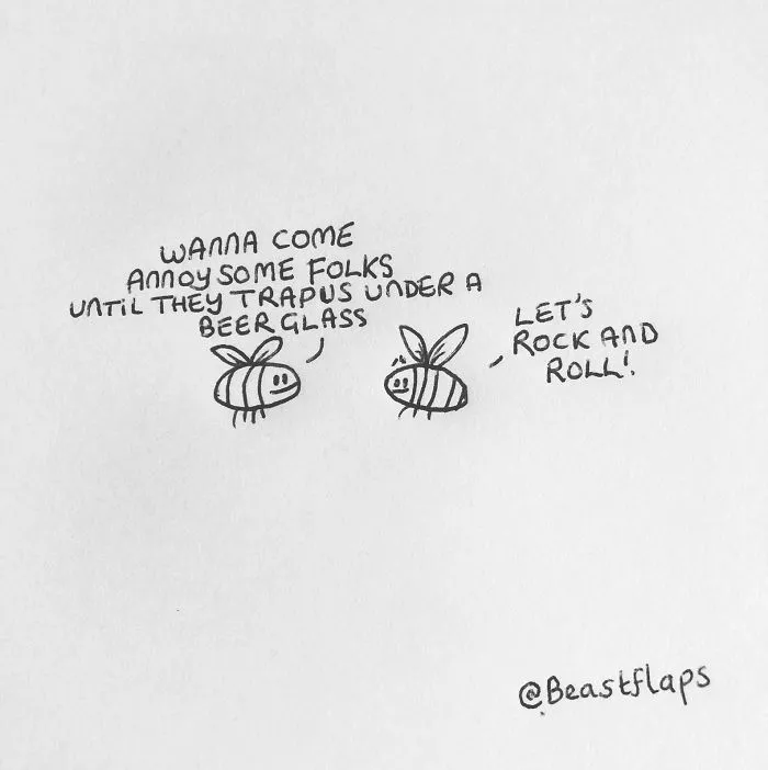 I Create Simple Doodles To Tell Short, Funny Stories (35 Pics)