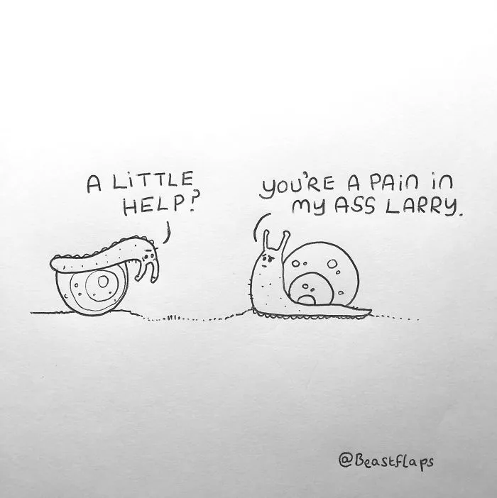 I Create Simple Doodles To Tell Short, Funny Stories (35 Pics)