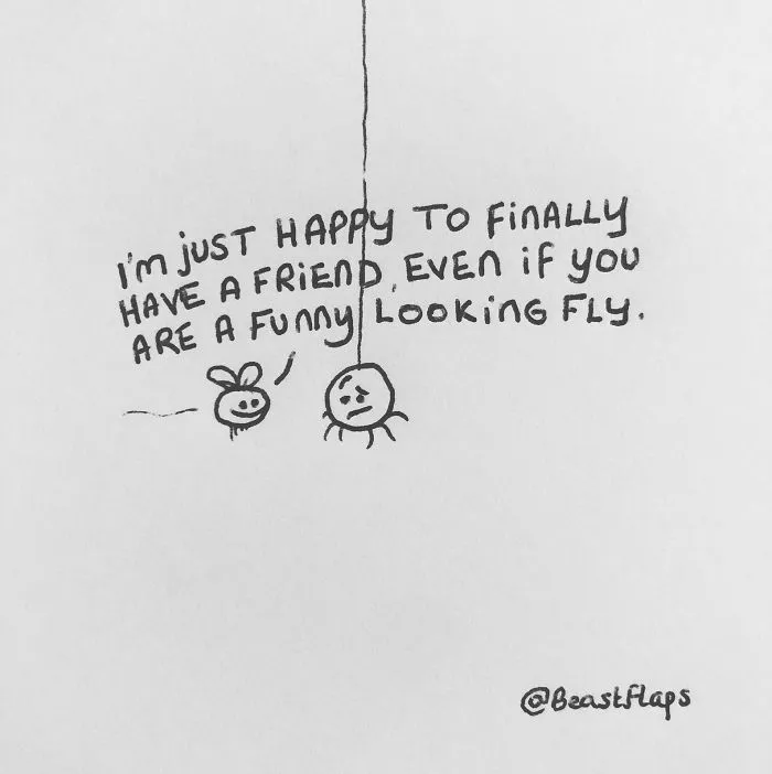 I Create Simple Doodles To Tell Short, Funny Stories (35 Pics)
