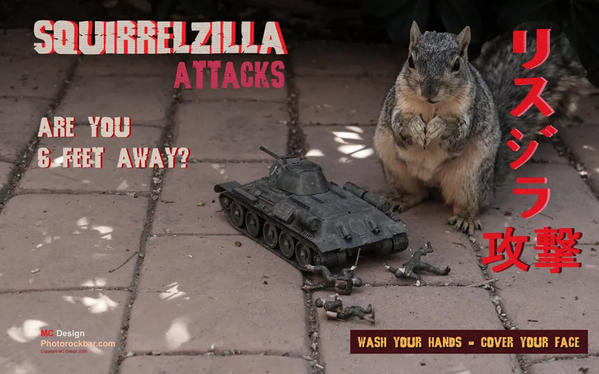 "Squirrelzilla -The Viral Monster Attacks The World"
