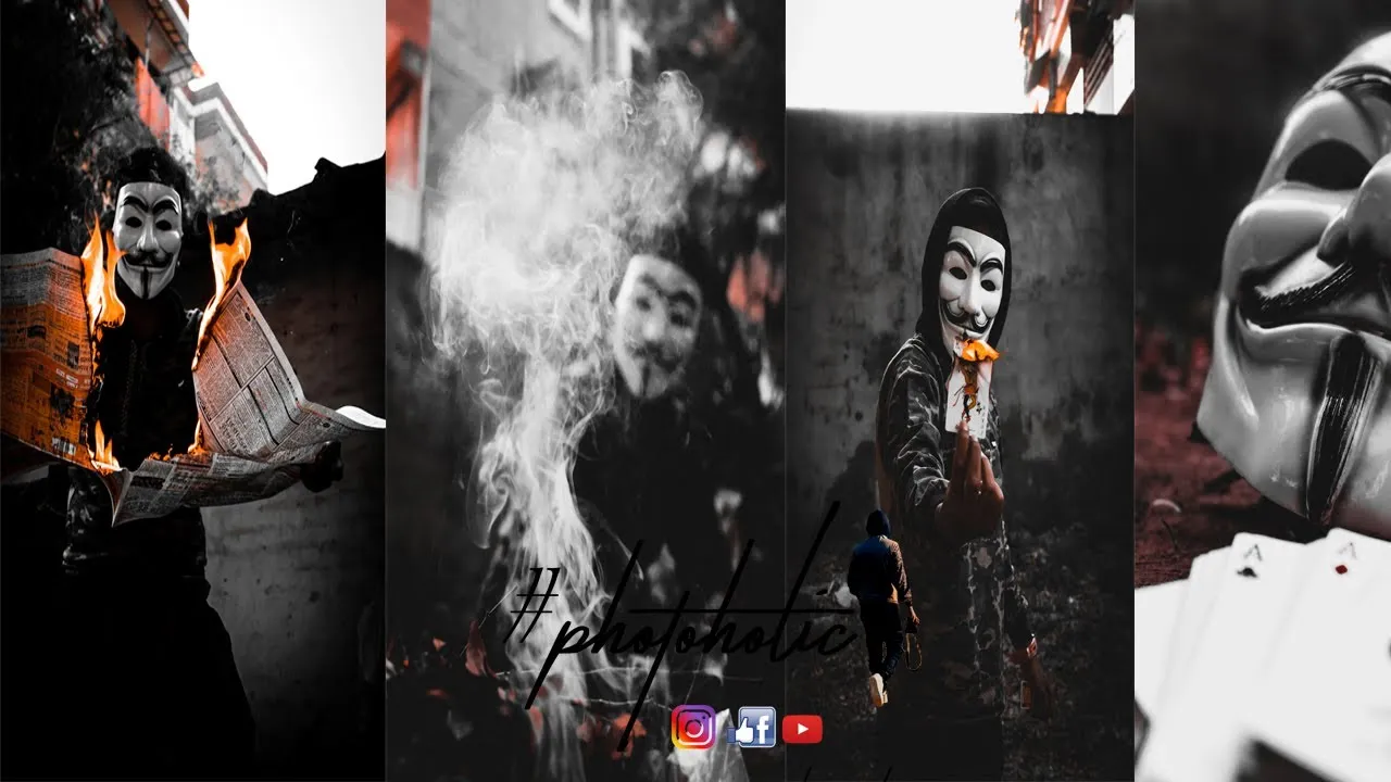 Creative Photo Tricks And Instagram Photo Hacks! DIY Photo Ideas #joker #firepaper