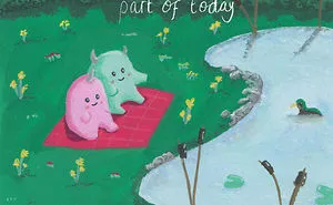 I Make Super Cute Paintings With Positive Messages (13 Pics)