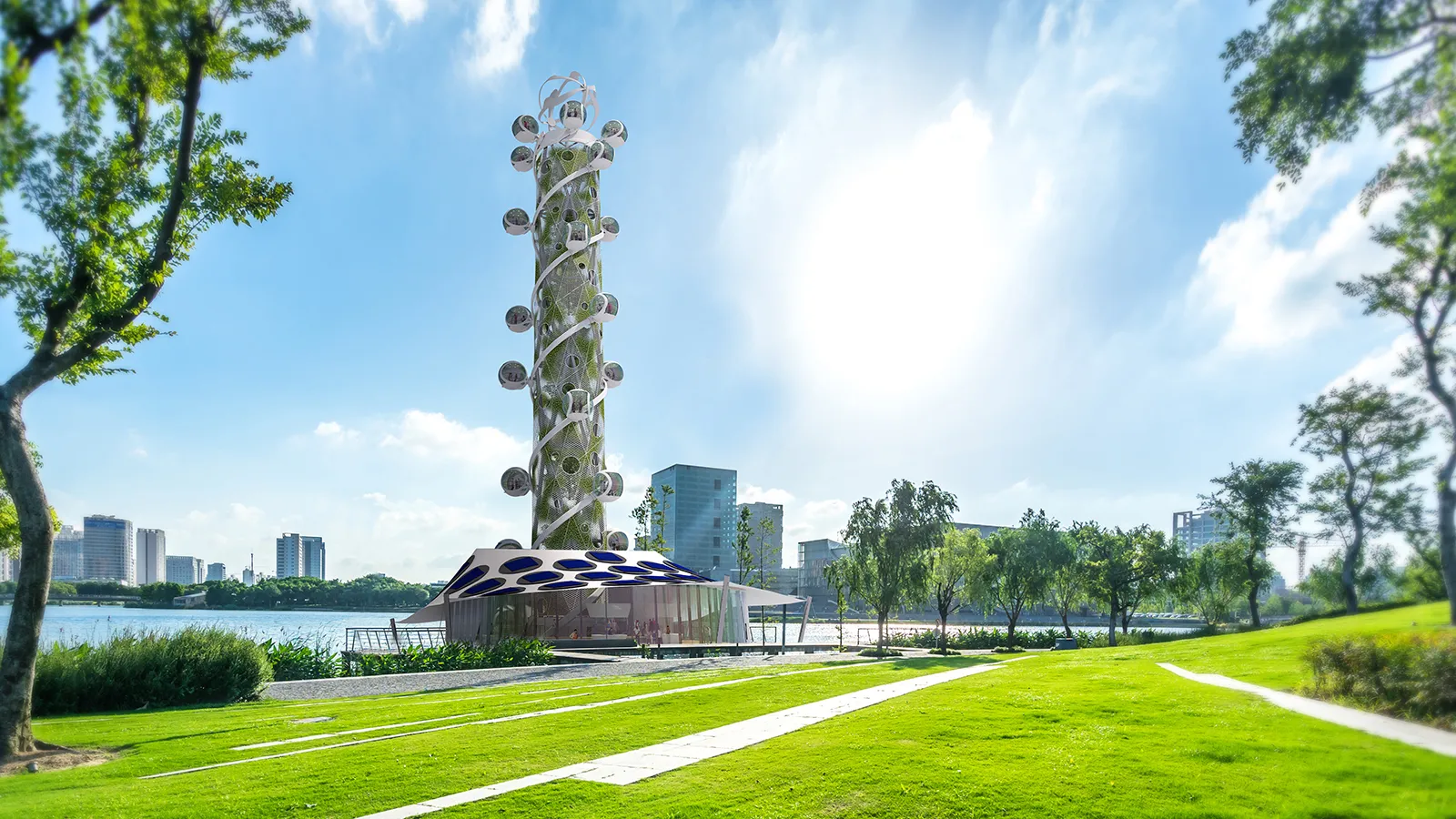 The Spiral Tower: First Climate-Neutral High-Rise Attraction In The World