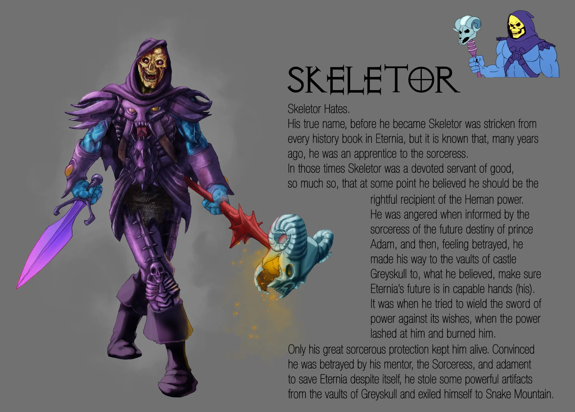 My Masters Of The Universe Redesigns