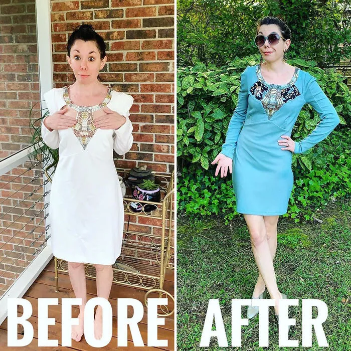 Woman Transforms Thrift-Store Clothes For $1 Into Elegant Outfits (30 New Pics)