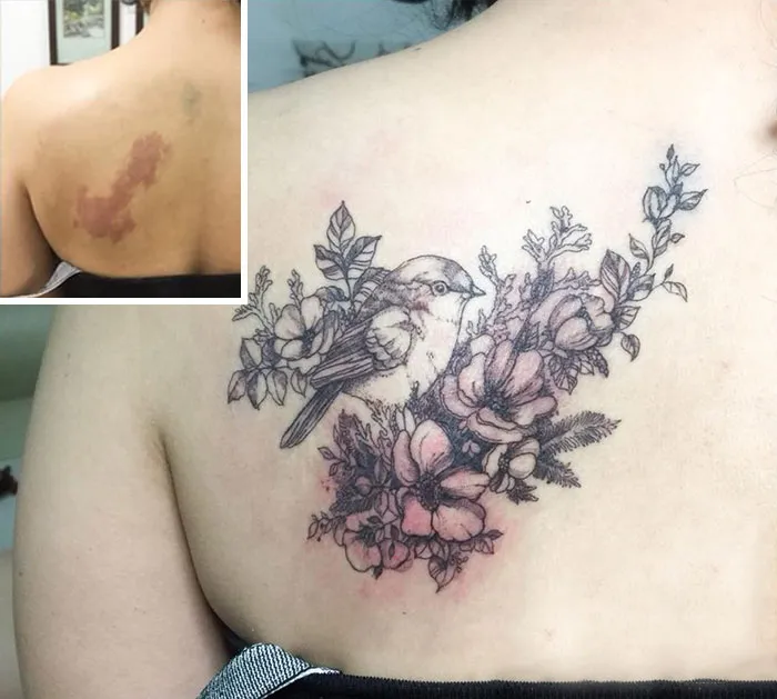 Tattoo Artist Makes Real Works Of Art Covering Sad Scars