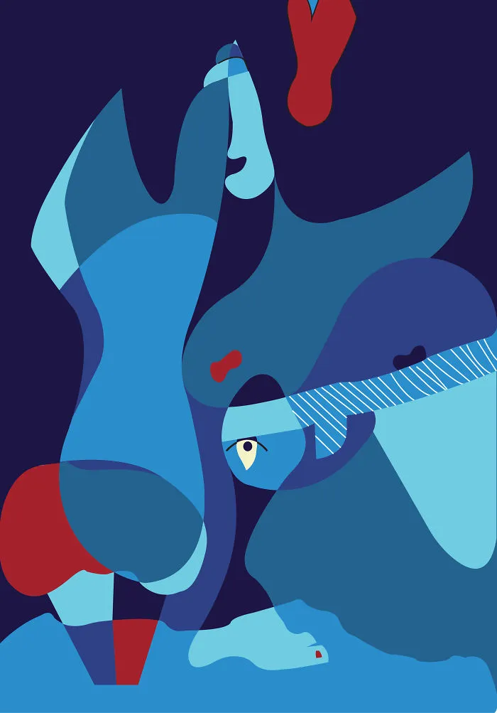 Here Are My Series Of Abstract Artwork Inspired By Famous Artists