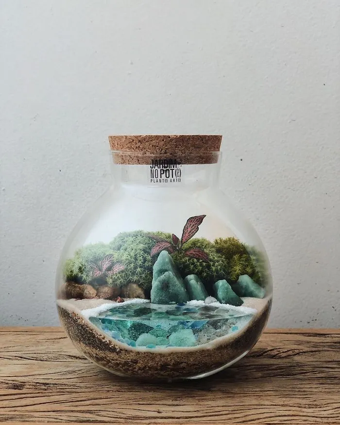 These Artists Put Micro, Self-Sustainable Ecosystems In Glass Containers (30 Pics)