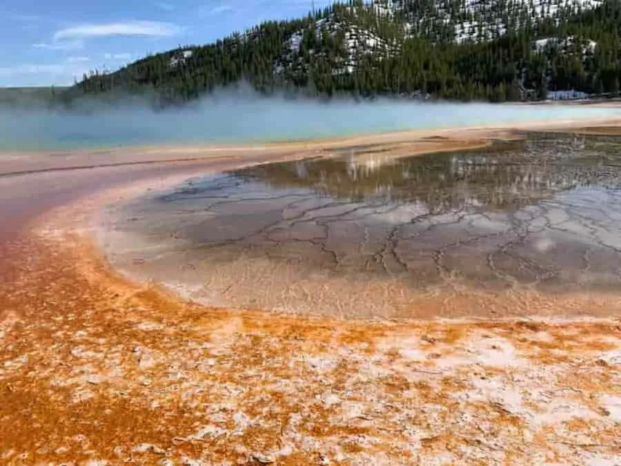 Yellowstone National Park - Grand Prismatic Springs