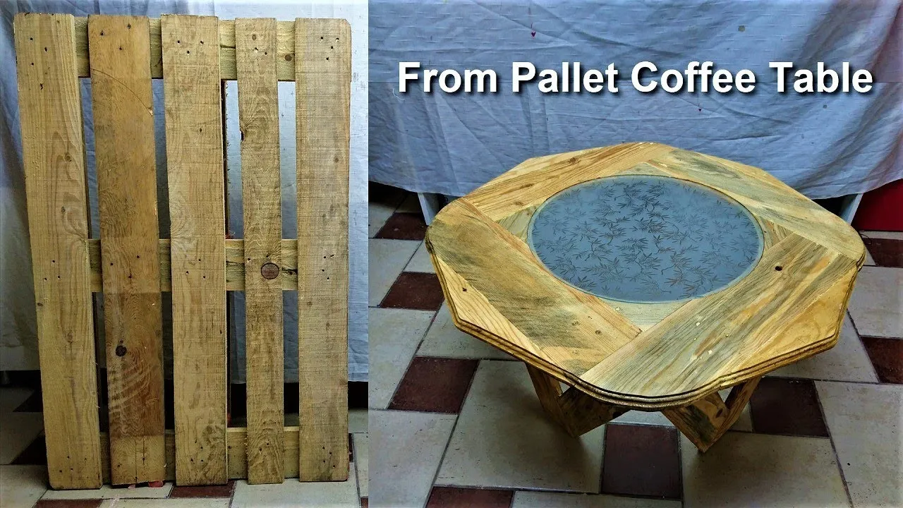 New Model Coffee Table Making From Pallet Boards - Wise Crafts