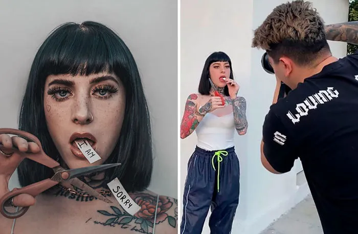 This Guy Shows The Behind-The-Scenes Of Glamorous Instagram Photos (30 Pics)