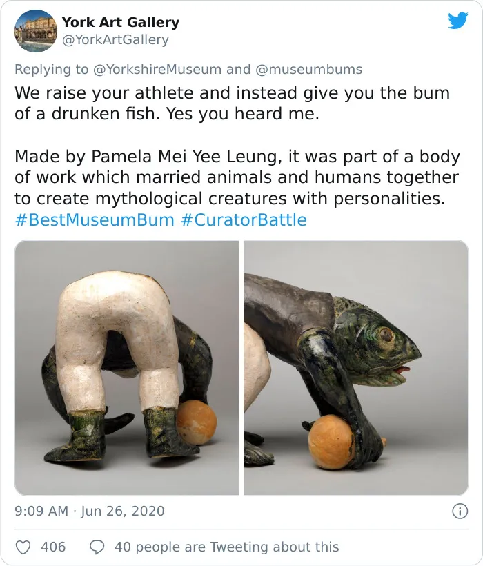 Museums Are Hilariously Battling Over Who Has The Best Bum Exhibit (39 Pics)