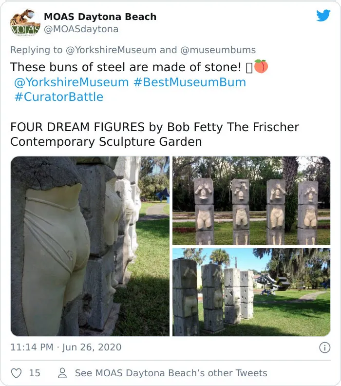Museums Are Hilariously Battling Over Who Has The Best Bum Exhibit (39 Pics)