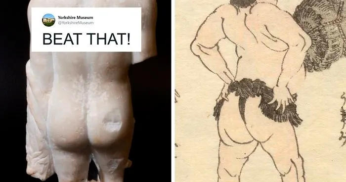Museums Are Hilariously Battling Over Who Has The Best Bum Exhibit (39 Pics)