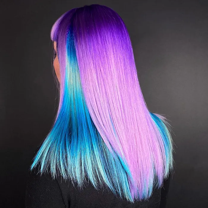 30 Bright, Rainbow-Colored Hairstyles By Russian Artist Snezhana Vinnichenko