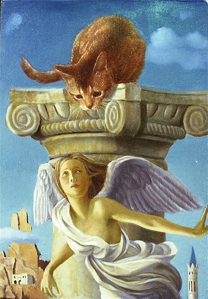 This Artist Captures The True Royalty Of Cats With His 11 Classical-Style Oil Paintings
