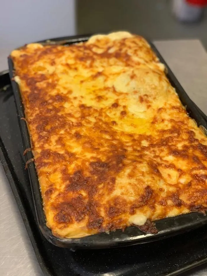 Lasaña con pasta casera