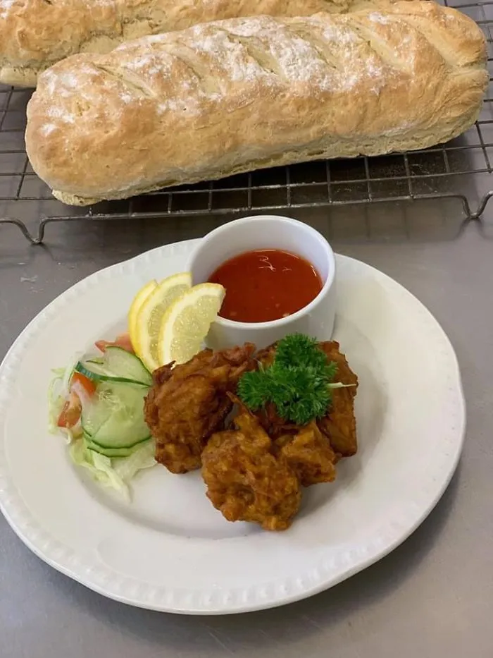 Pakora vegetariano