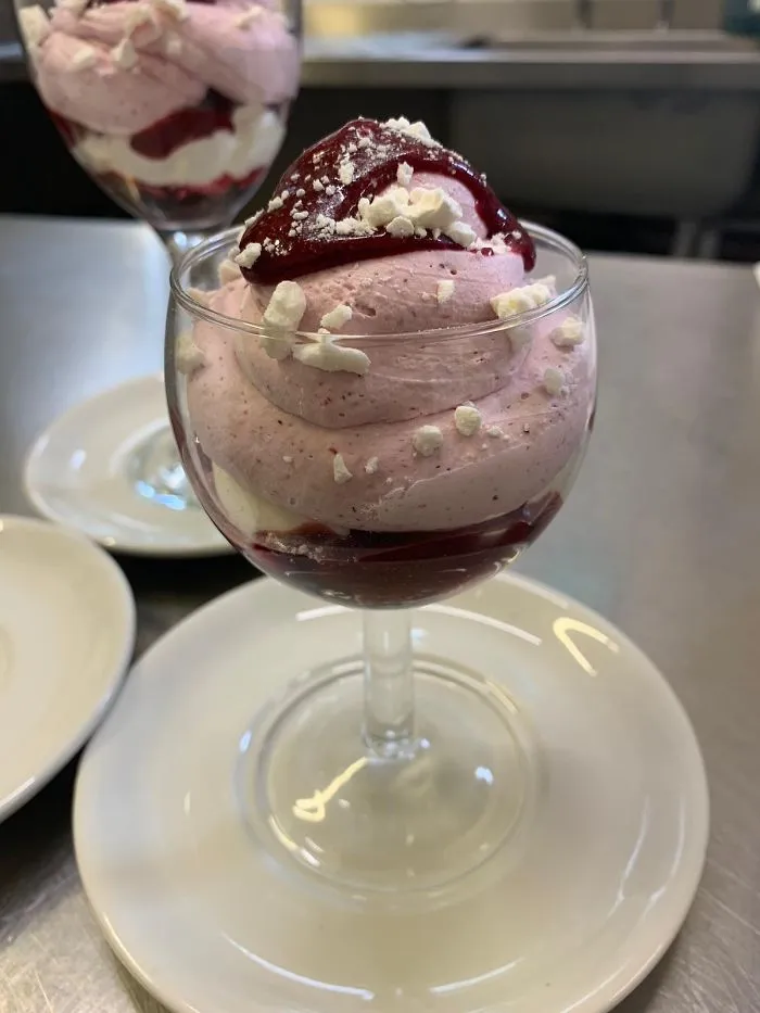 Postre de helado