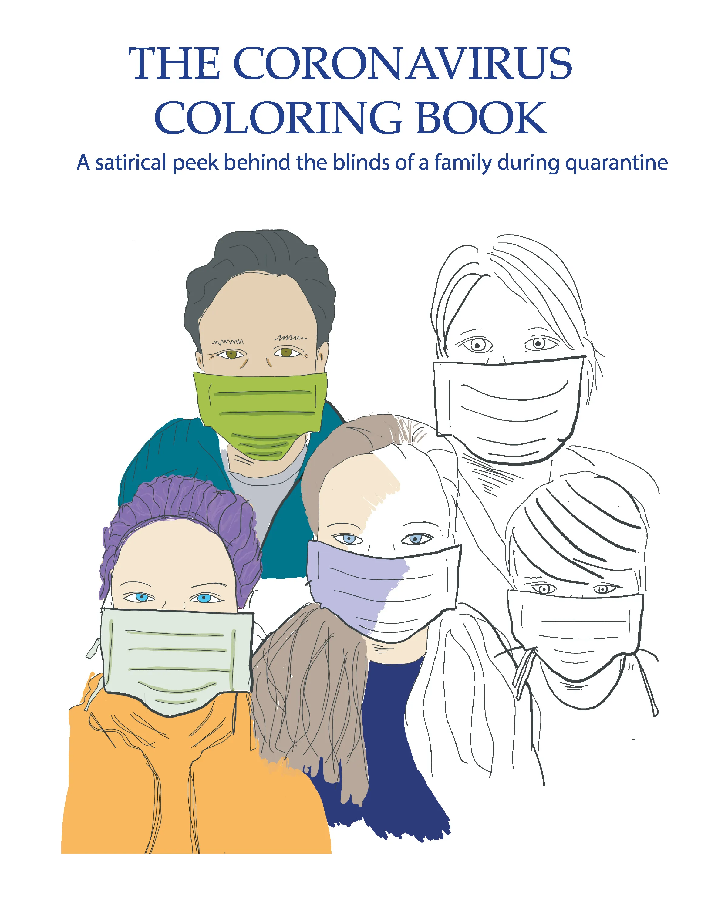 I Created A Coronavirus Coloring Book Because You Can Get Some Good Laughs Out Of Quarantining With Your Family