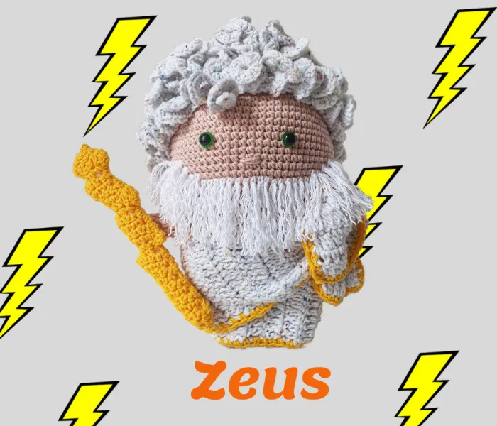 I Combine My Two Hobbies: Greek Mythology And Crochet