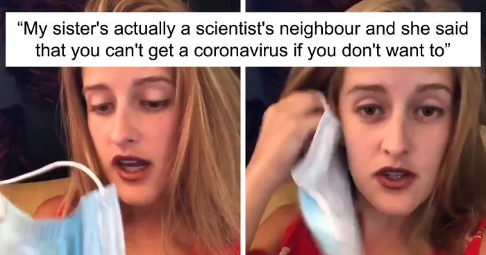 Woman Roasts Anti-Maskers By Coming Up With Equally Ridiculous Reasons Not To Wear Masks