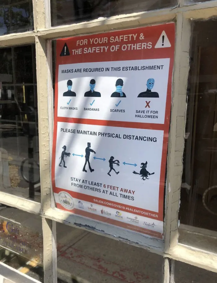 22 Funny, Straightforward Signs About The Coronavirus Situation Put Up By Shops And Restaurants