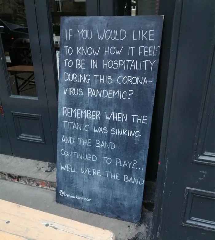 22 Funny, Straightforward Signs About The Coronavirus Situation Put Up By Shops And Restaurants