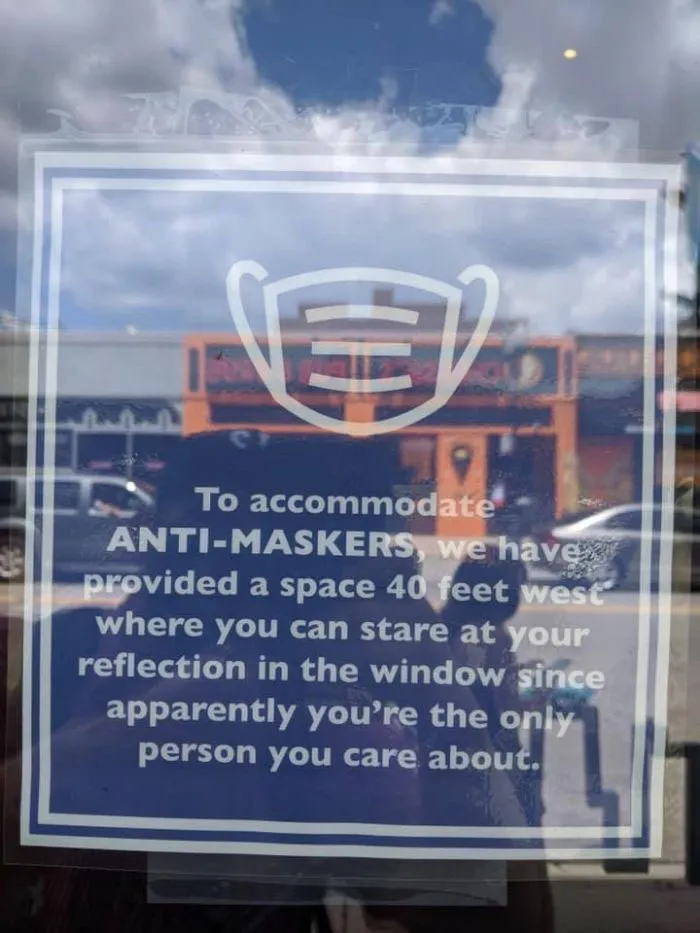 22 Funny, Straightforward Signs About The Coronavirus Situation Put Up By Shops And Restaurants