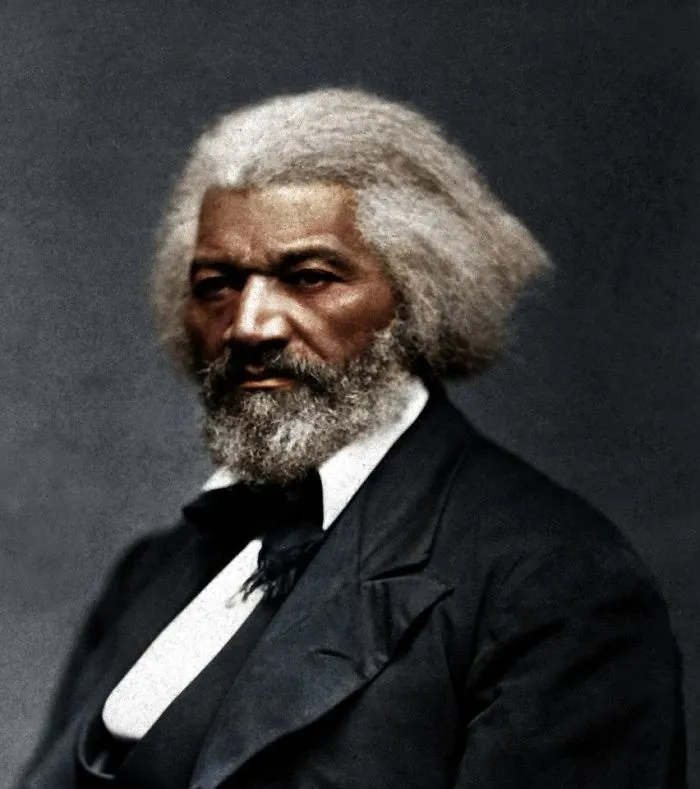 Frederick Douglass, orador y portavoz de la abolición del esclavismo. Tras escapar de ello, lideró un movimiento por la libertad