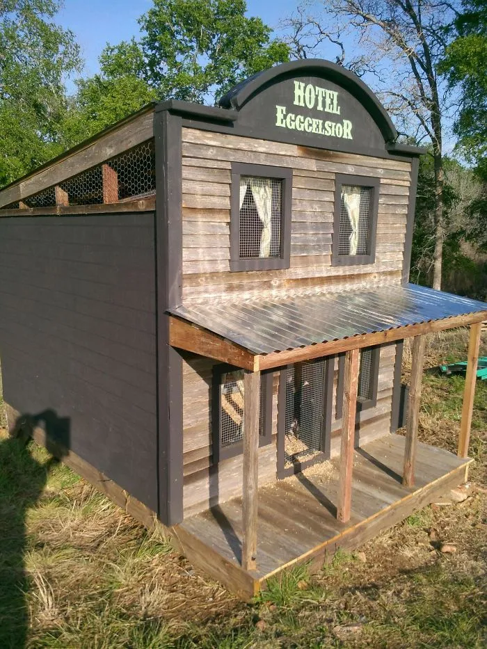 30 Times People Got Creative With Their Chicken Coops And Built These Gems