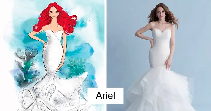 Disney lanza una línea de vestidos de novia basados en nuestras princesas favoritas (11 fotos)