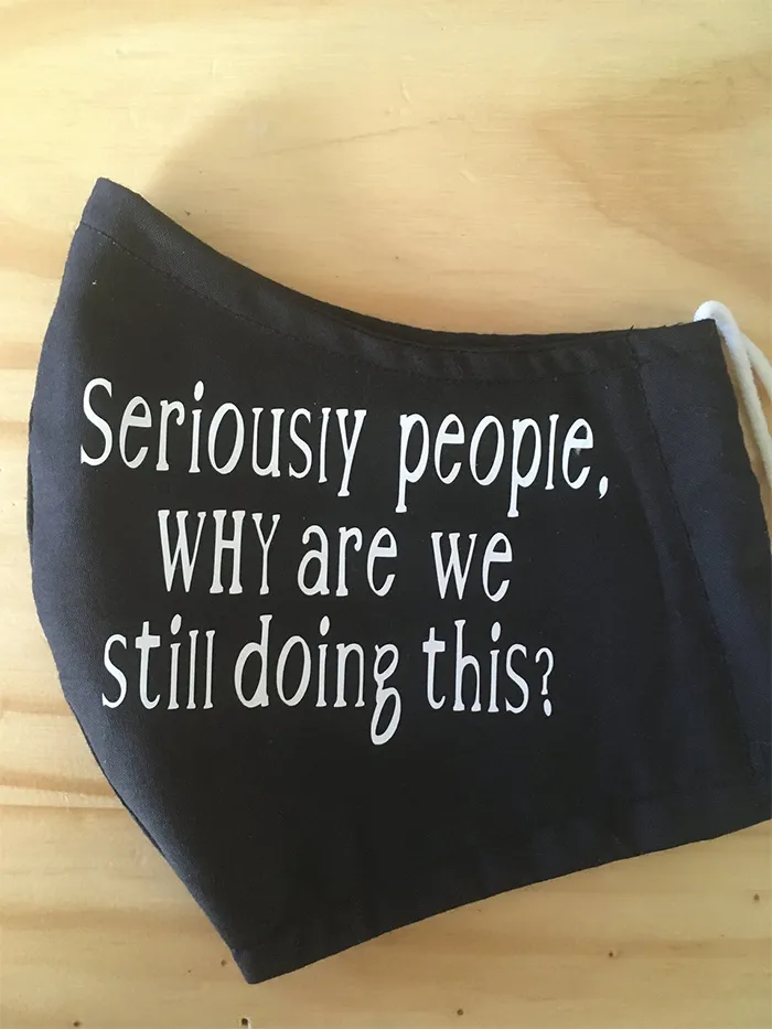 20 Face Masks For Anti-Maskers As Sold By One Etsy Store