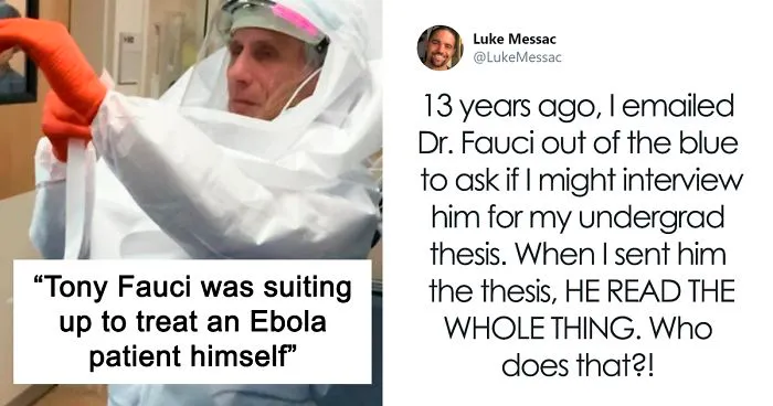 People Are Sharing Positive Stories About Dr. Fauci After Trump's Undeserved Backlash Towards Him