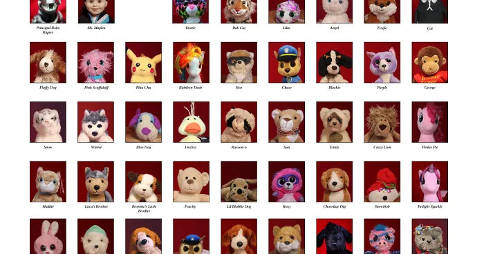Mom Creates Yearbook Of Her Daughter's Favorite Stuffed Animals