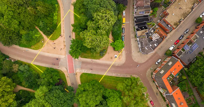 We Drew A Square To Show How Much Space Every Dutch Person Would Have If You Divided The Netherlands Equally To The Population