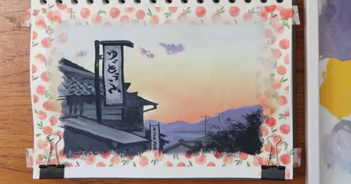 I Create Therapeutic Speed Painting Videos Of Dreamy Locations I've Visited