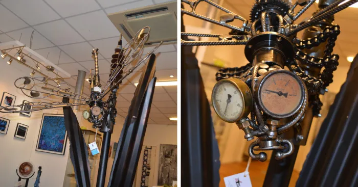 My Covid-19 Steampunk Sculptures (7 Pics)