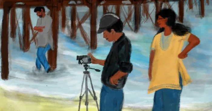 I'm A Self-Taught Amateur Artist And I Illustrate Memories Of My Hometown In South India
