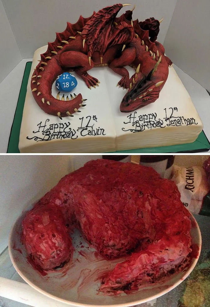 What My Brother Was Trying To Make vs. What He Actually Made