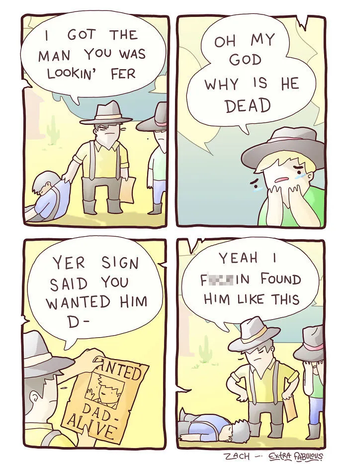 30 Hilarious ‘Extra Fabulous Comics’ That Only People With A Twisted Sense Of Humor Will Get