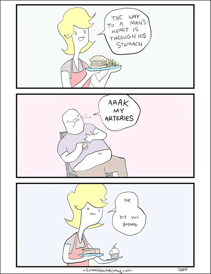 30 Hilarious ‘Extra Fabulous Comics’ That Only People With A Twisted Sense Of Humor Will Get